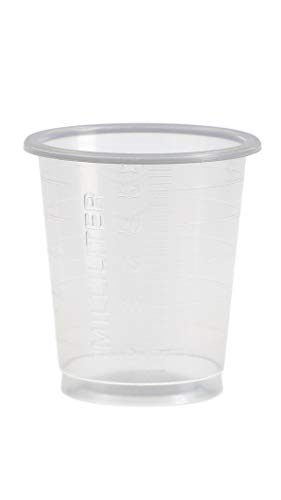 2250 Schnapsbecher 2cl - 3cl glasklar Shotgläser Schnapsgläser aus Plastik Stamperl