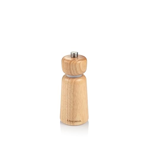 Tescoma 900882 Pfeffer- und Salzmühle Holz 15 cm, Keramikwerk, Linie ONLINE