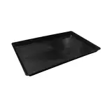 Yesuitme Ersatzpfanne aus Kunststoff für Yoshome Hundekäfig, schwarze Reinigungsschale für Haustierkäfige, Käfige, Zwinger, Hunde (120 x 74 x 3,5 cm)
