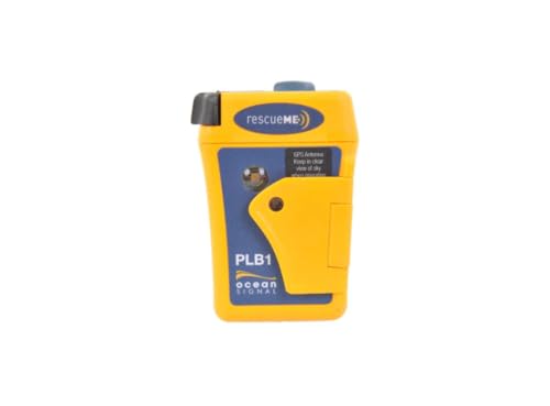 Ocean Signal PLB1 Personenortungsgerät | GPS-Technologie | 406 MHz Notsignal | Kompakt und leicht | Wasserdicht | Programmiert für Großbritannien