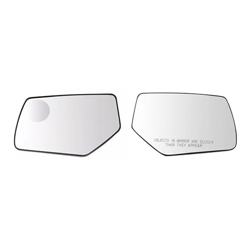 Ersatzspiegelglas Auto-Seitenspiegel-Glaslinse Mit Heizung Für GMC Für Yukon Für XL 2015 2016 2017 2018 2019 2020 Auto Außenspiegel Glas(A Pair)