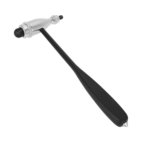 Neurologischer Hammer,Percussion Muskel Reflexhammer,Neurologie-Therapiehammer Für Reflextests,Doppelten Funktionskopf Reflexhammer,Reflexhammer Mit Kunststoffgriff,Für Hautreflexe,Kiuiom