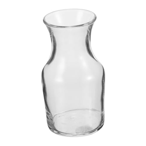 Hemobllo Kleiner Wein Serviert Karaffe Transparente Glas Mini Weinkaraffe Für Wein Easy Gießen Und Reinigen Single Serve Dekanter Glass Wine Tasse