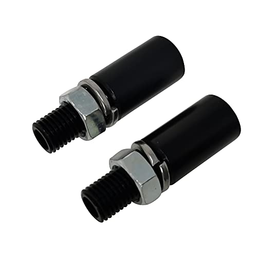 Simda Pro Motorrad Blinkerverlängerung Verlängerung Adapter M8 Schwarz für 2 Blinker