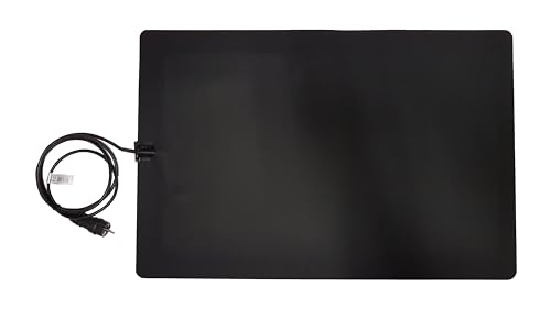 Wetterfeste Gummi-Heizmatte für Außenbereiche, bis zu 70°C, 60 x90 cm, ideal für Marktstände, Weihnachtsmarktstände, Fußmatte im Freien oder in geräumigen Produktionshallen.