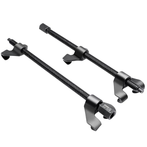 CCLIFE Federspanner KFZ 2tlg, 370 mm Montagespanner für PKW Auto Tuning und Tieferlegung