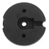 ERINGOGO Beschwerter Blocksockel Salon Clip-licht Einstellbar Elektrische Lampe Dimmbare Tischlampe Led-lampe Schreibtischzubehör Leichte Basis Büro Stehlampe Lampenlader Platte Black Eisen