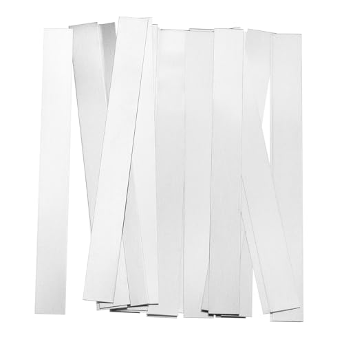 QUARKZMAN Reines Nickelband 0,2mm x 10mm x 100mm Batterielötstreifen Nickel-Lötstreifen für Batteriepacks und Punktschweißen 50 Stück