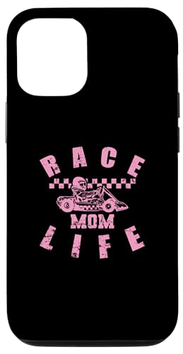 Hülle für iPhone 14 Race Mom Life Go Kart-Rennstrecke