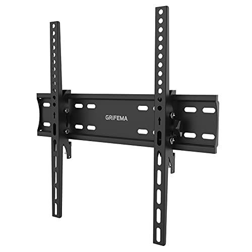 GRIFEMA GB1004-2 TV Wandhalterung Fernseher für 26-65 Zoll, Fernseher Halterung Neigbar Universal, bis zu 50kg, Max. Vesa 400x400mm, TV Halterung