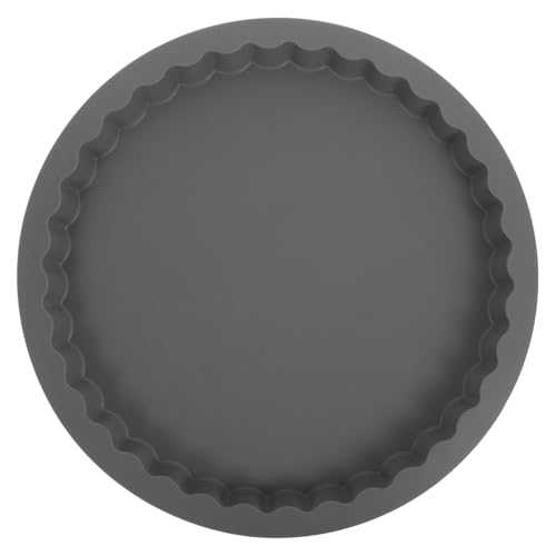 BEBEMOKO Kuchenform, Backmatte, Kuchenformen, Kastenformen zum Backen von Brot, Backform, Backblech, Käsekuchenform für den Ofen, Kuchenform, Backform, Cupcake, Grau