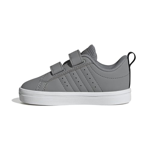 adidas Jungen Unisex Kinder VS PACE 2.0 Shoes Infants Tennisschuhe, Grey Three/core Black/Cloud White, 23 EU