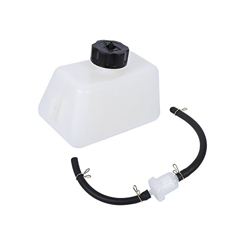 Benzintank Pocket Bike Benzintank 1 Liter ATV Gas Kraftstofftank Kunststoff mit Filter Schlauchleitung für 47cc 49 cc 2 Takt Mini Pit Bike Moto Kinde