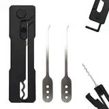 Lock Picking Tool Set,Lockpicking-Set Tool Profi,Dietrich Set,Türöffnungswerkzeug,Zimmerschlüssel,Für Schlosser Anfänger Und Profis