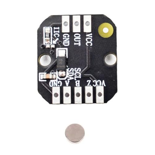 Nettoppo MT6701 Magnetisches Encodermodul PWM/I2c Bürstenloser Motor-Encoder ABZ- 1024 Zeilen Ersetzt AS5600-