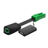 mangoal Dashcam Power Adapter 3 Pin (Model A) Custom for Volvo XC40 XC60 XC90 S60 V60 C40 and More,Hide The Wires, GPS Radar Mirror Camera Dash Cam Adapter Cable,Connects to Rearview Mirror (Hidden)