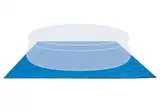 Intex Pool Ground Cloth - Pool Bodenplane - 4,72 m² - Für Easy Set und Frame Pools von 244 - 457 cm