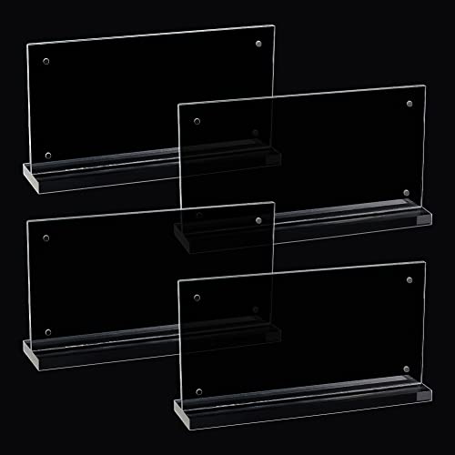 WEBEEDY 4 Stück Acryl Banknoten Display Rahmen Dollar Bill Fotohalter für Geldscheine Dollar Case Währung Ticket Protector Papiergeldrahmen für Geldscheinsammler Sammlung Geschenke zu Weihnachten