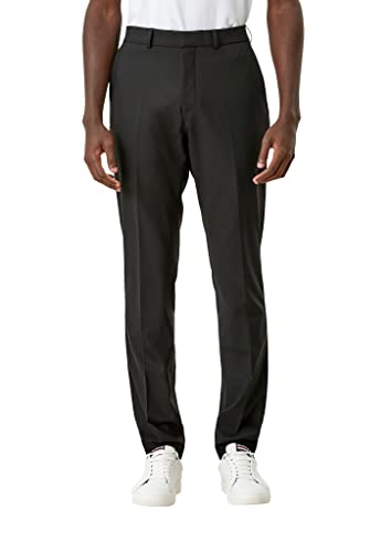 s.Oliver BLACK LABEL Herren 160.11.899.18.180.2053724 Tuxedo-Hose, Schwarz, 40