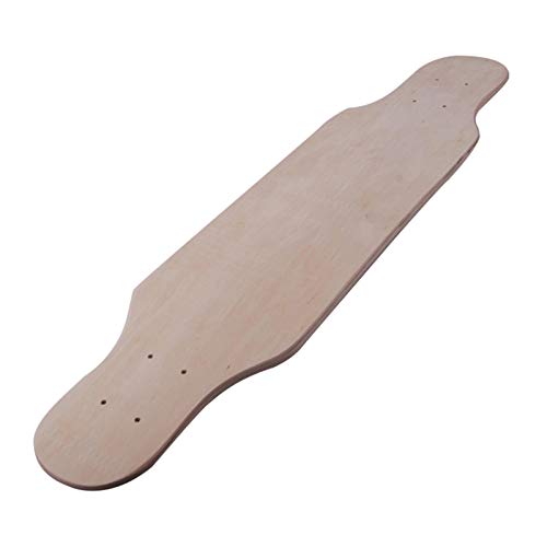 windyday Blank Skateboard Deck 9 -Layer Graffiti langes Concave Skateboards Cruiser Deck Skateboard Kinder Tragfähigkeit: 100 kg 80 x 20x1cm