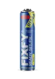 FIXFY 5in1 – Kältemittelersatz R134a mit Öl, Trockner, Dichtmittel, Gas und UV-Farbstoff – 1 x 500 ml Dose, zum Selbstbefüllen der Klimaanlage in Fahrzeugen von 1995-2016