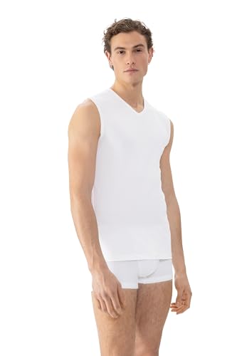 Mey Tagwäsche Serie Dry Cotton Herren Shirt o.Arm Weiss L(6)
