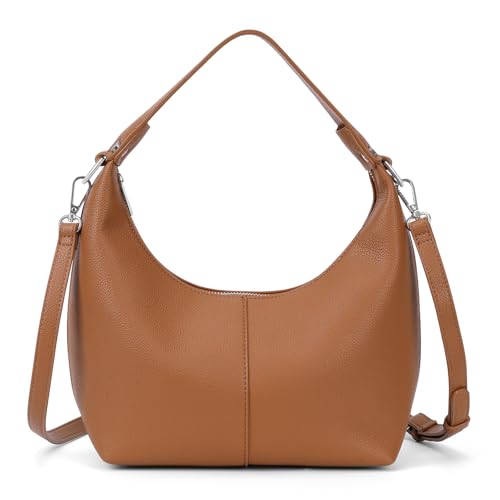 TIAASTAP Damenhandtasche klein Hobo Bag Handbags for Women y2k Bag Ledertasche Vintage Shoulder Bag Women Schwarze Handtasche für Damen Umhängetasche, mit Abnehmbarer Schultergurt