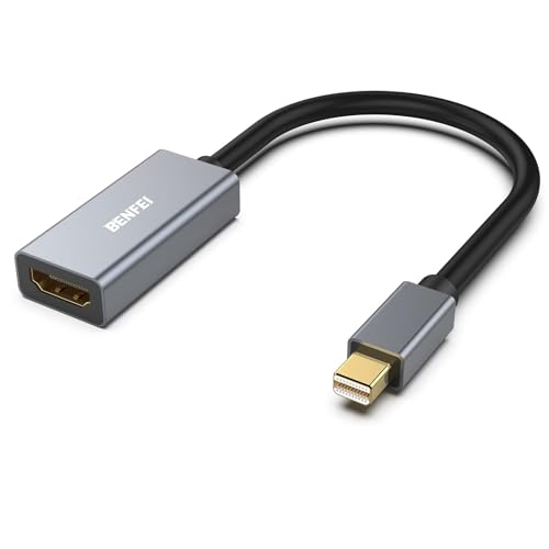 BENFEI Mini DisplayPort (Thunderbolt 2) auf HDMI Adapter 4K, Unidirektional Mini DisplayPort Computer zu HDMI Monitor kompatibel mit MacBook Air/Pro Microsoft Surface Pro/Dock Monitor Projektor