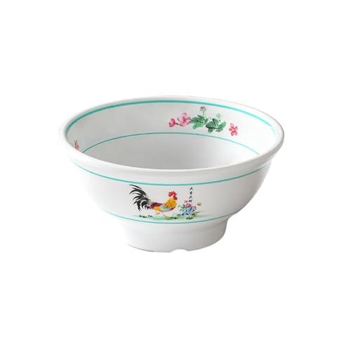 Creative Spicy Hot Pot Tableware Nudelschale, Nudelhaus, Porzellanimitat, Suppe, Nudelhut, Schüssel, P0106, 18 - 17,8 cm