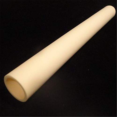 Hohlbrennendes Keramikrohr, Keramikrohr mit mehreren Durchmessern, Länge 300 mm, hochtemperaturbeständiger Hohlkanal aus Porzellan, 1 Stück(35mmx45mm)