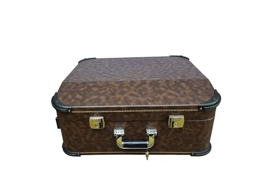 Generisch Akkordeonkoffer/Trolley 96 Bass Case WoidBua Premium braun 52 x 50 x 25 cm