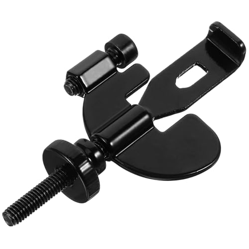 Angoily Garage Tasche Mieter Barriere sperren portable door lock travel door lock reisetürschloß tragbares Türsicherheitsschloss Reisetürschlösser für Hotelzimmer Reisesperre Metall Black
