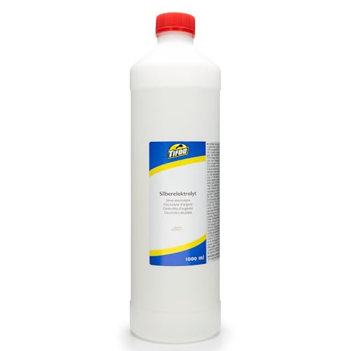 Silberelektrolyt (1000 ml) – Silberelektrolyt für die Galvanik - selbst versilbern, Versilberung, Silber