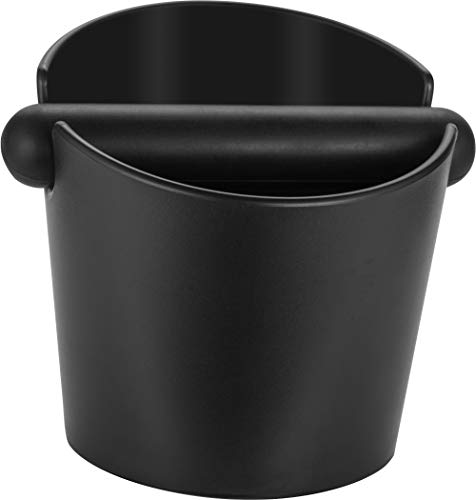 Kaffee Klopfdose Schwarz, Kaffeesatz Klopfdose, Kaffee Klopfdose Klein, Klopfbox Mini, Espresso Kaffee Klopfdose Klein, Kaffeesatz Behälter Klopfdose