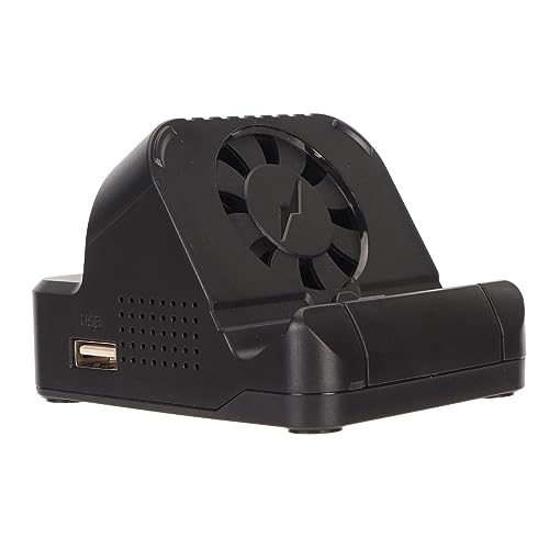 Beufee TV-Dock-Dockingstation Für Switch, HD-Multimedia-Schnittstelle, USB 3.0-Lüfter, Tragbarer Ladeständer, Ersatz-Ladestation Für Switch