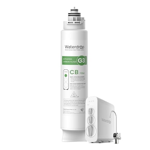 Waterdrop WD-G3-N3CB Filter, 1 Jahr Lebensdauer, Ersatz für WD-G3-W Umkehrosmose-System