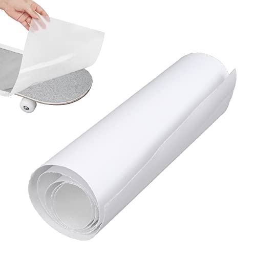 GAESHOW Griptape Skateboard Transparent, 83.3 x 22.9cm Skateboard Griptape Oiliness Sandpapier, Fingerboard Griptape Zubehör für Skating Board Longboarding