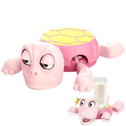 Schildkrötenbecherhalter, 3D Gedruckte Schildkrötenfahrten Mit Häufbaren Gliedmaßen Und Ausdrucksstarkem Gesicht, Lustige Rosa Untersetzer Für Schildkröten Oder Schildkrötenliebhaber Gag Geschenke