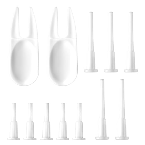 CIATBYYJ 10 Stück Yoga Ball Air Plug,Gymnastikball Luftstopper,Einfache Anwendung Pezziball Air Block,Stecker Ersatz Kit mit 2 Stück Entfernungsgeräte
