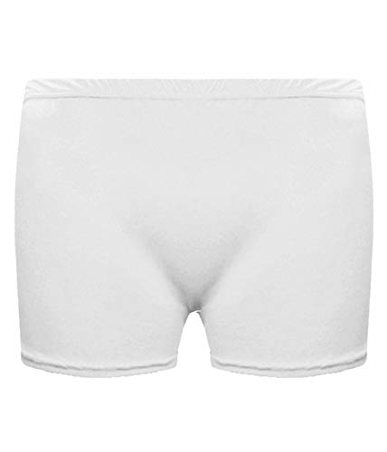 Unbranded Mädchen Microfiber Hot Pants Kurze Hose Tanzen Fitness-Studio Stretch Shorts Alter 5-12