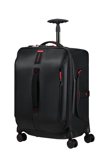 Samsonite Paradiver Light - Spinner S, Handgepäck, 55 cm, 48 l, schwarz (Schwarz)