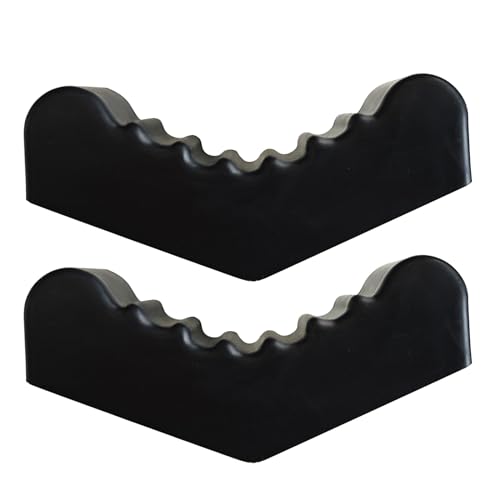 2 Stück Wagenheber Gummiauflage Unterstellbock Gummipuffer Gummiblock hebebühne Auto Zubehör KFZ Für Unterstellböcke 6T