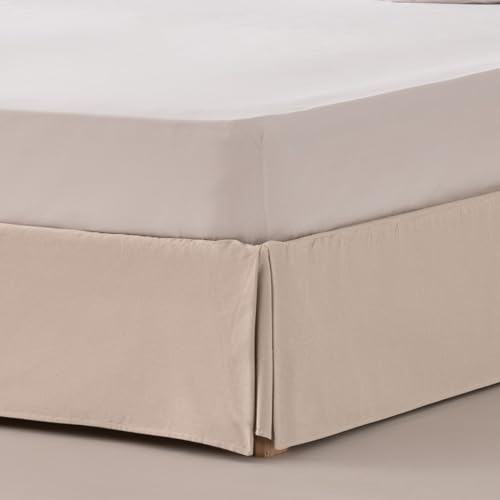 Abdeckung für Boxspringbetten, 180 x 190 / 200 cm, Bettgestell, 180 cm, naturfarben