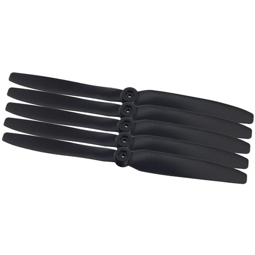 Overdrive-Racing 5X GWS 8x4 Luftschraube/Propeller GW/EP8040 203x102 Direct Drive Propeller Schwarz