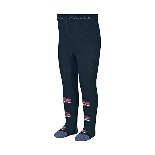Sterntaler Baby-Jungen Feuerwehr Strumpfhose, Marine, 80