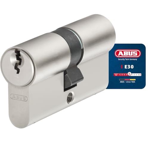 ABUS Profilzylinder E30NP 30/35 - Türschloss mit Not- und Gefahrenfunktion inkl. 5 Schlüssel - ABUS Sicherheitslevel 6