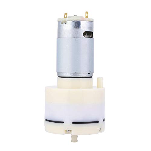 Fafeicy DC12V 800 mA Vakuumpumpe, 15 l/min Luftansaugpumpe, für kleine Elektrogeräte, Inflationszeit <6s, Rauschen <55 dB