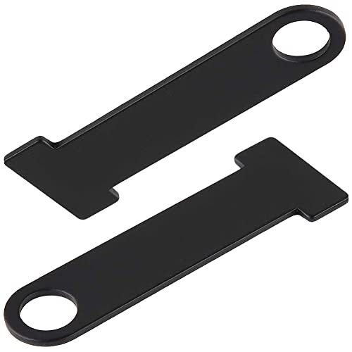 Motorrad Helmschloss, 1 Paar Motorradhelm Schloss Schnalle, Edelstahl-Helmschloss leicht, Motorrad Fastener Schnalle, Helm D-Ring-Schloss, Sicherheit Helmschlösser, für Fahrzeug, Schwarz
