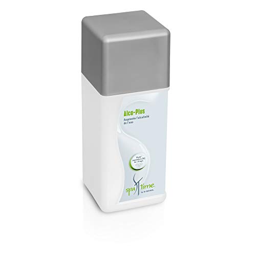 SpaTime by BAYROL - Alka-Plus - 1 kg - Zur Anhebung der Alkalinität - Stabilisiert den ph-Wert - Verhindert Beschädigungen an Oberflächen und Einbauten - Leichtlöslich und materialschonend