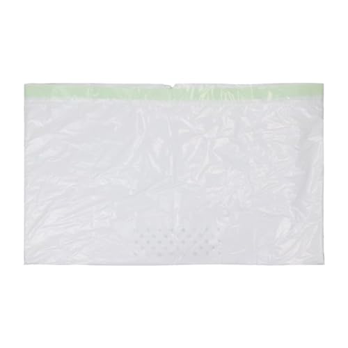 Einweg-Katzentoiletten-Müllbeutel mit Kordelzug Siebbeutel Müllbeutel Größe S Siebbeutel für Katzentoiletten-Mülltoiletten mit Löchern Katzentoiletten-Müllbeutel mit Kordelzug (White, 79x45.7cm)